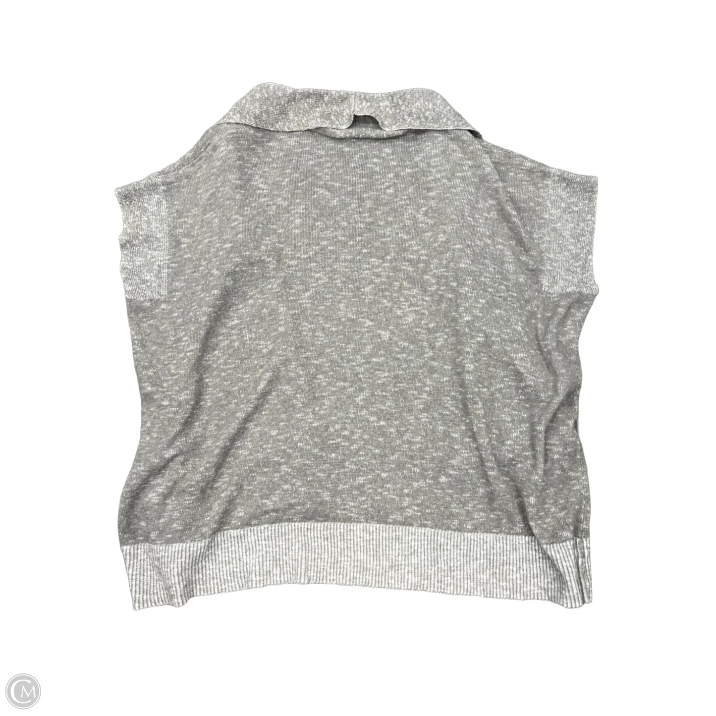 Sweater Cardigan Designer By Eileen Fisher In Green, Size: M