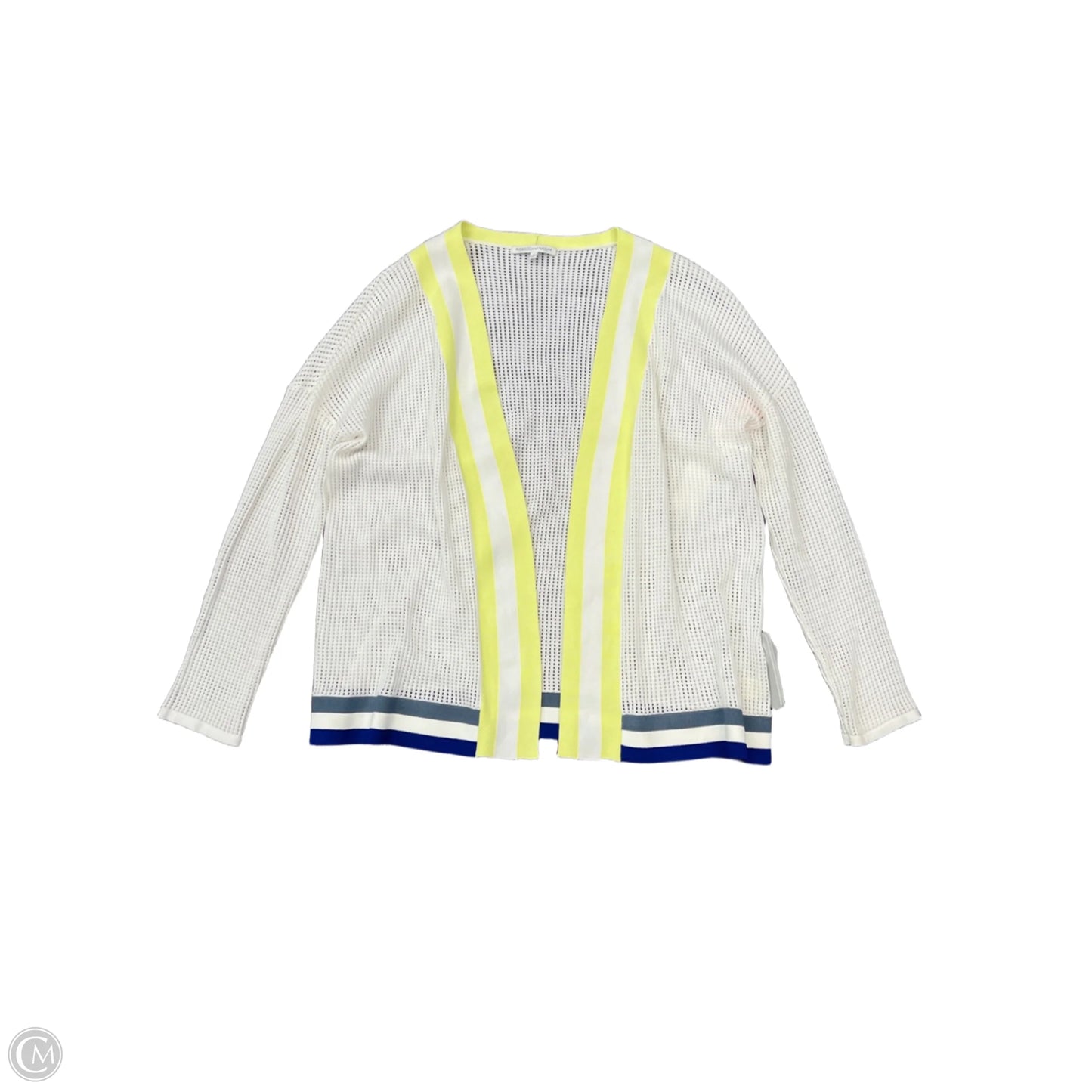 Sweater Cardigan Designer By Rebecca Minkoff In White, Size: S