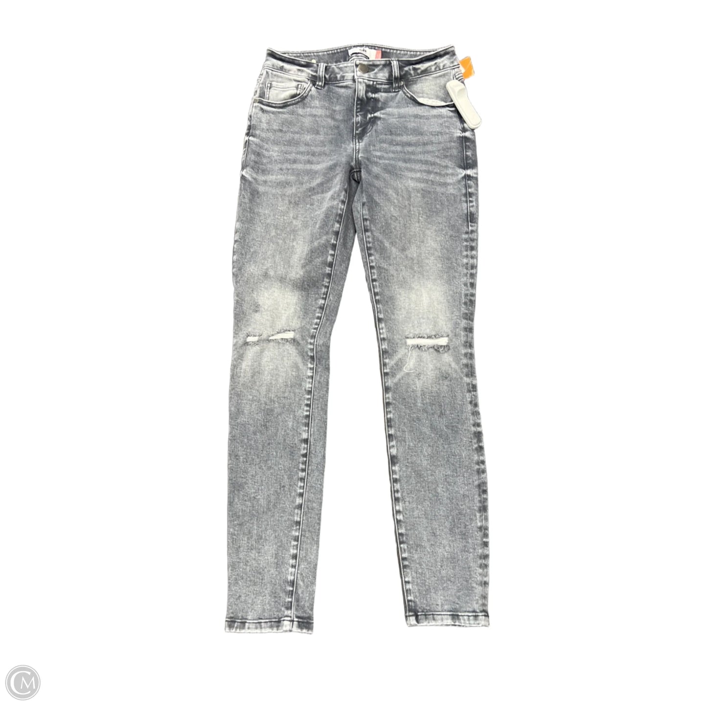 Jeans Skinny By Cabi In Grey, Size: 2