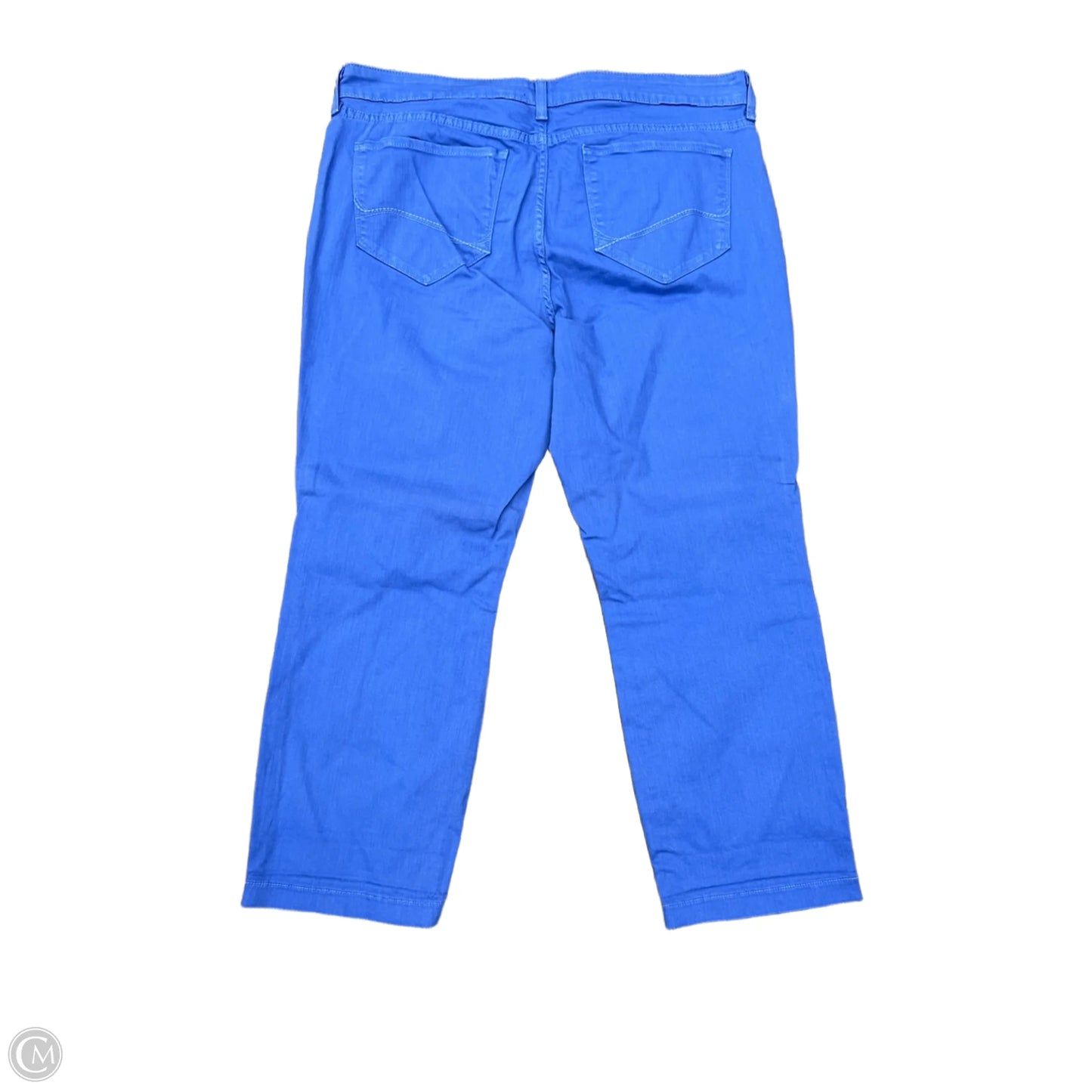 Jeans Cropped By Not Your Daughters Jeans In Blue, Size: 14