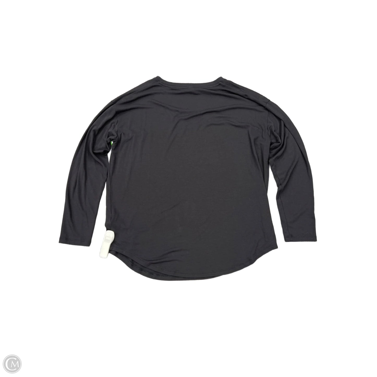 Athletic Top Long Sleeve Crewneck By Athleta In Black, Size: L