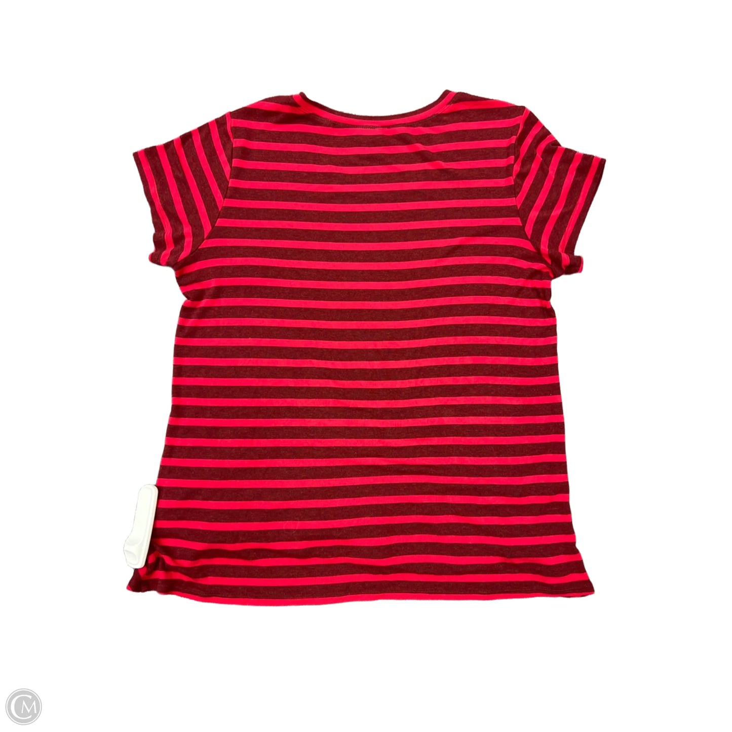 Top Short Sleeve By Cabi In Red, Size: M