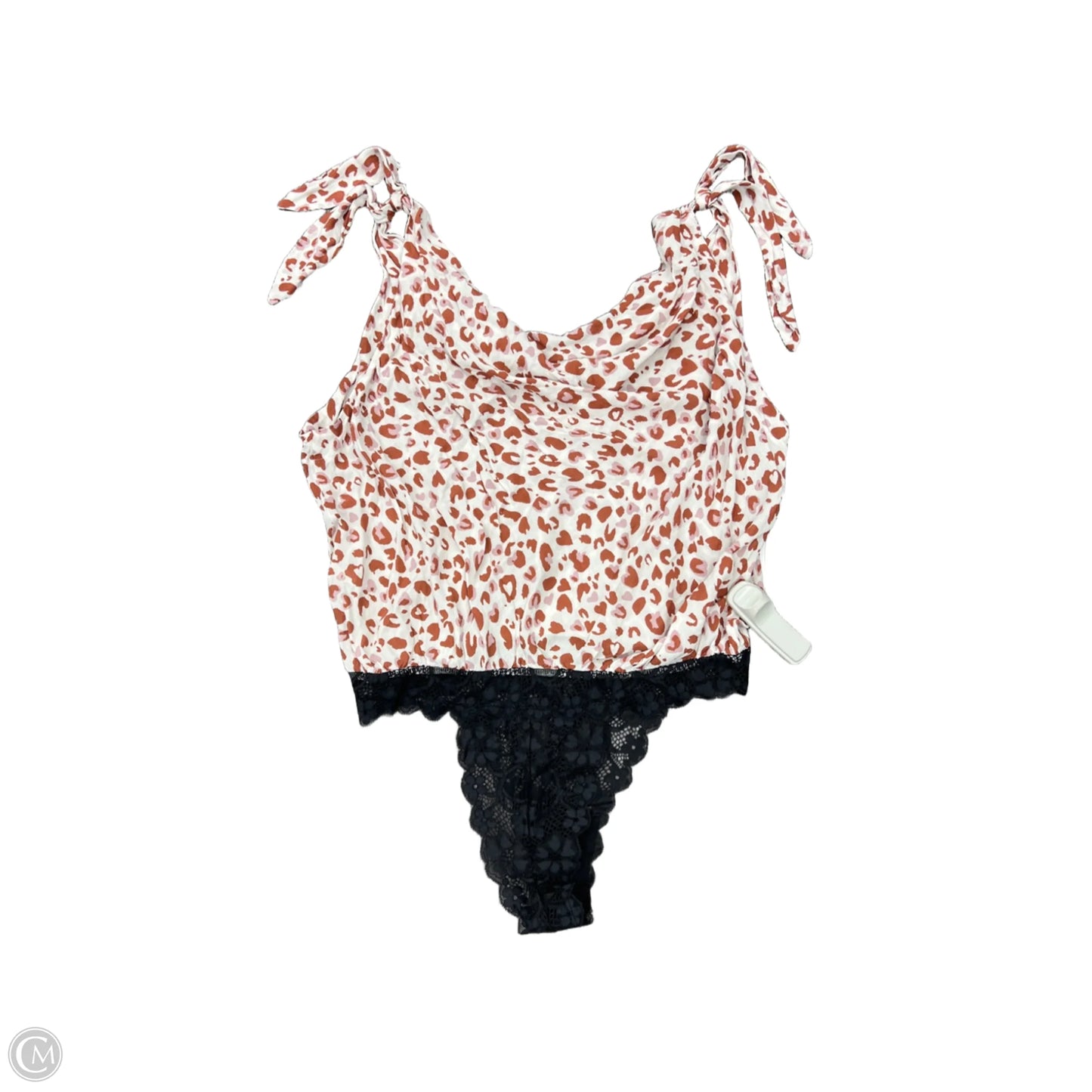 Bodysuit By Free People In Animal Print, Size: M