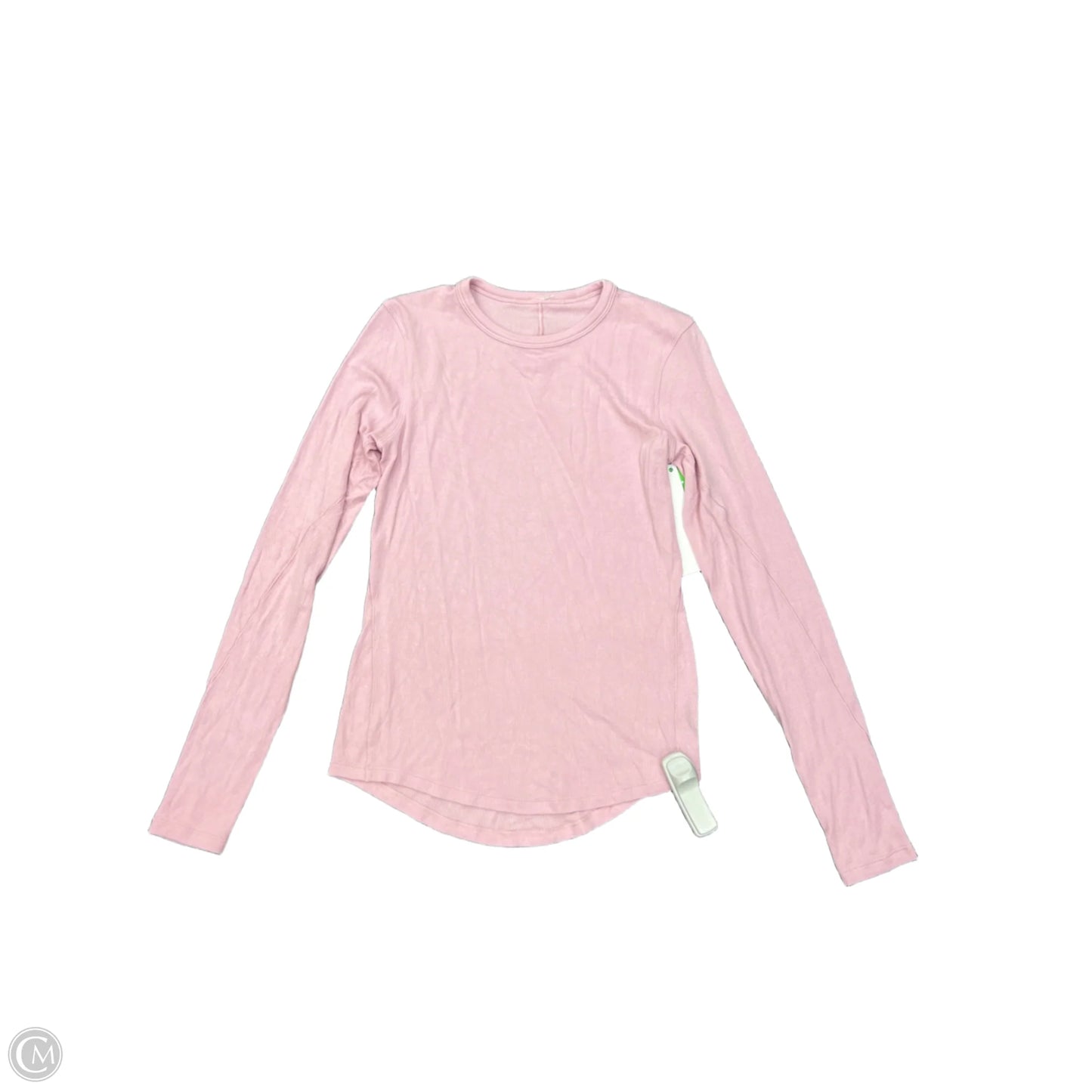 Top Long Sleeve By Lululemon In Pink, Size: 4