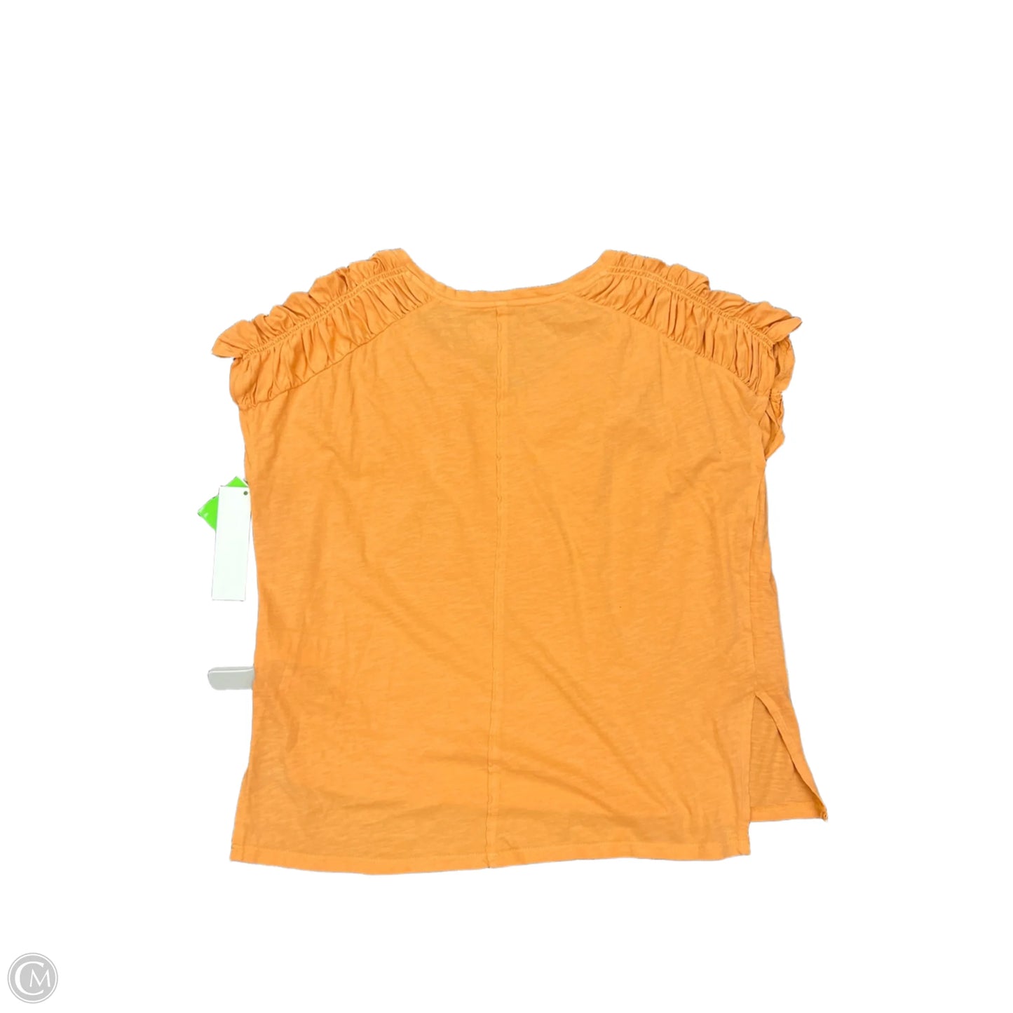 Top Short Sleeve By Pilcro In Orange, Size: L
