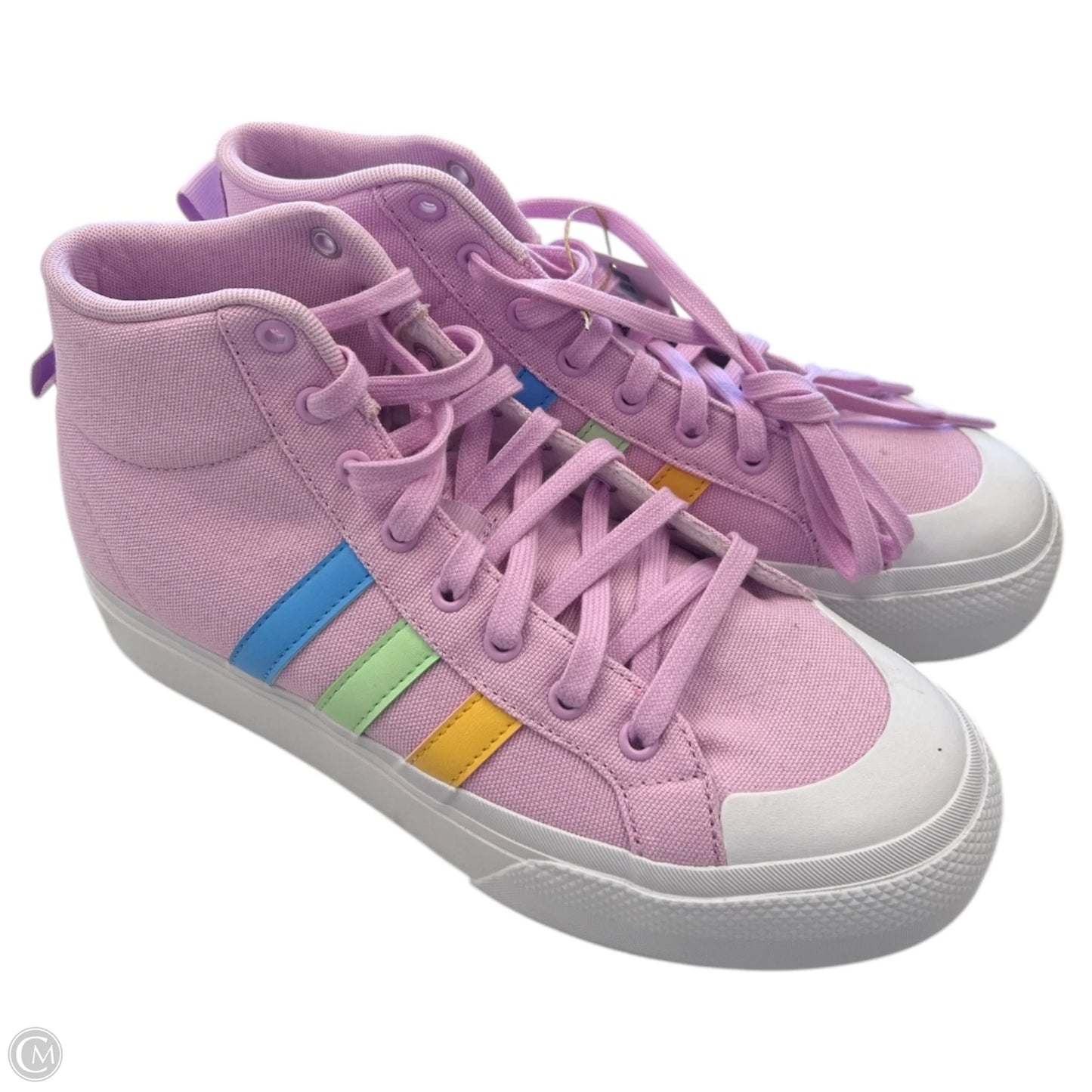 Shoes Sneakers By Adidas In Pink, Size: 9.5