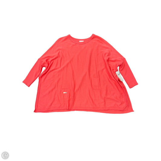 Sweater By Mer Sea In Orange, Size: Osfm