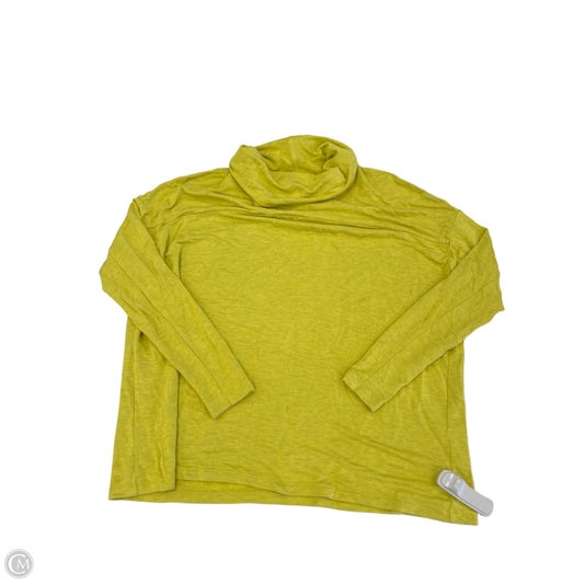 Top Long Sleeve By Cabi In Green, Size: S