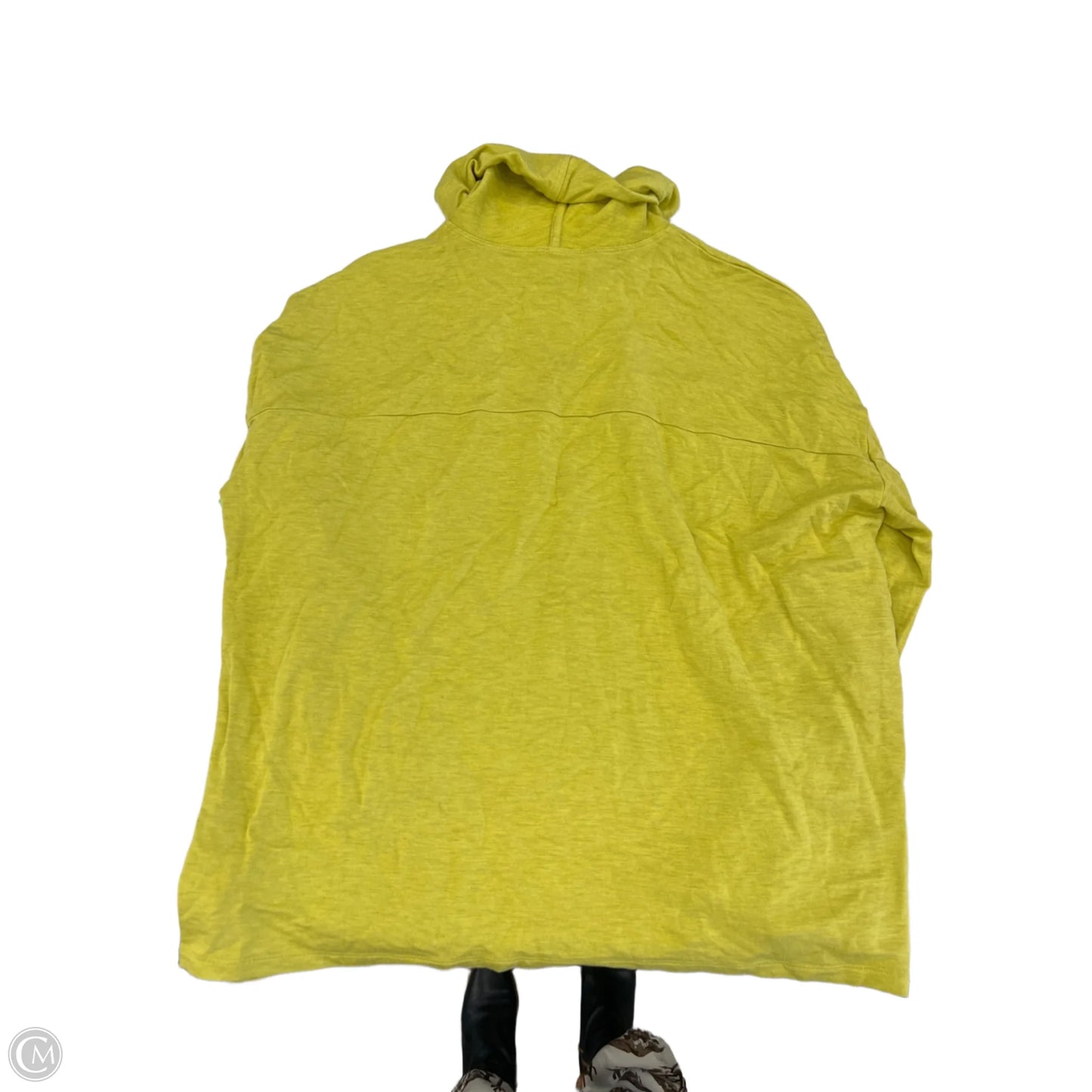 Top Long Sleeve By Cabi In Green, Size: S