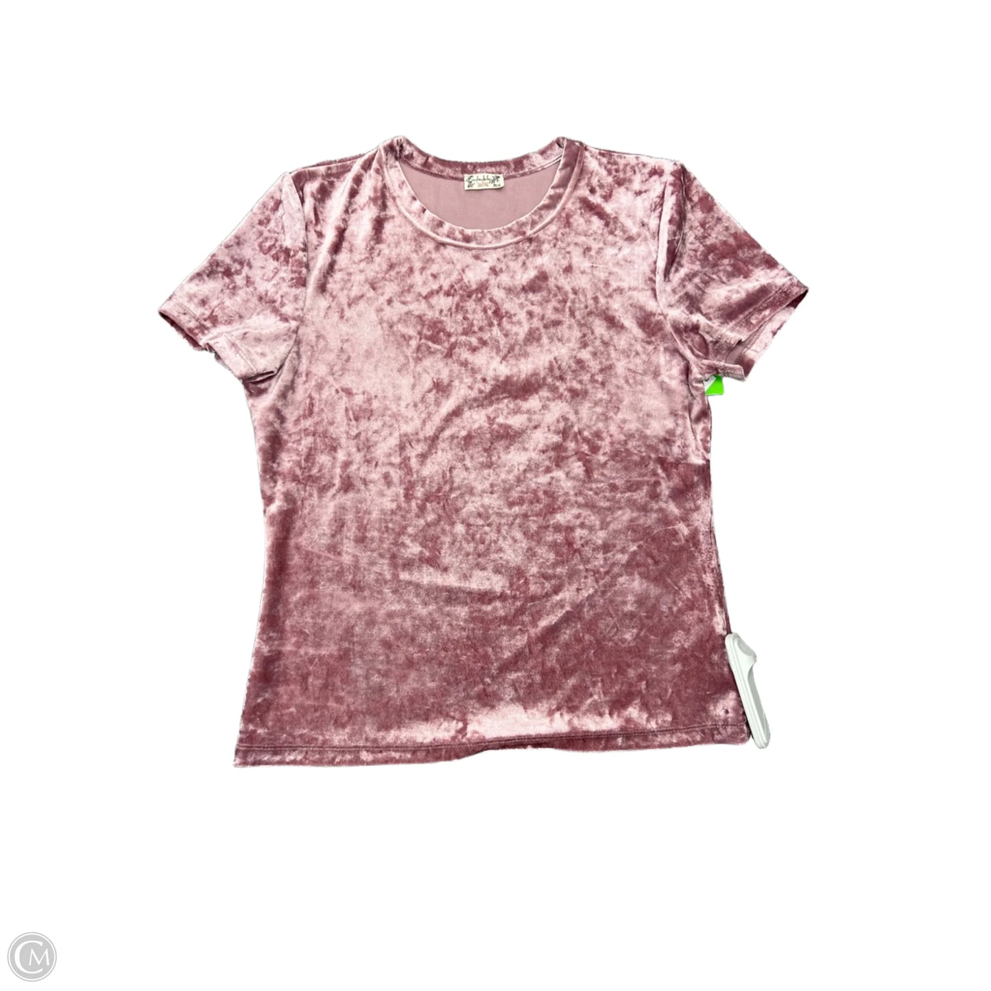 Top Short Sleeve By Free People In Pink, Size: L