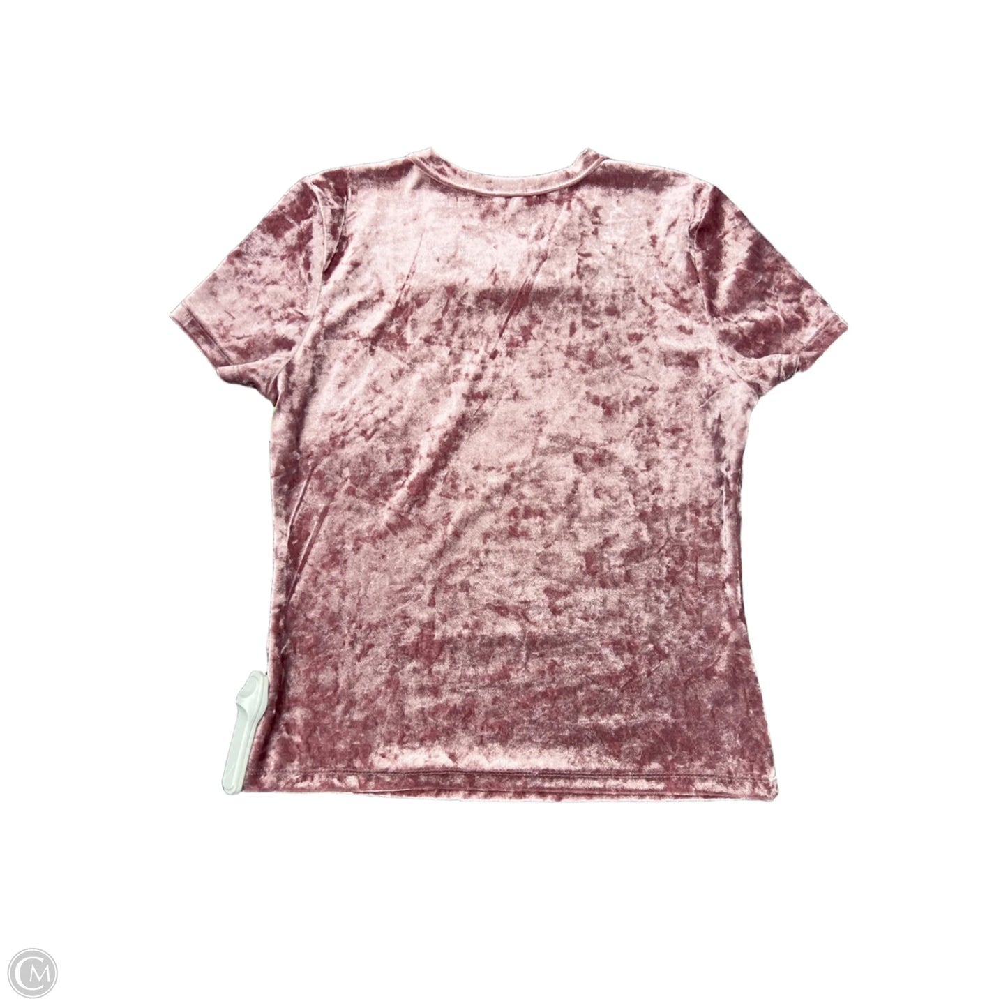 Top Short Sleeve By Free People In Pink, Size: L