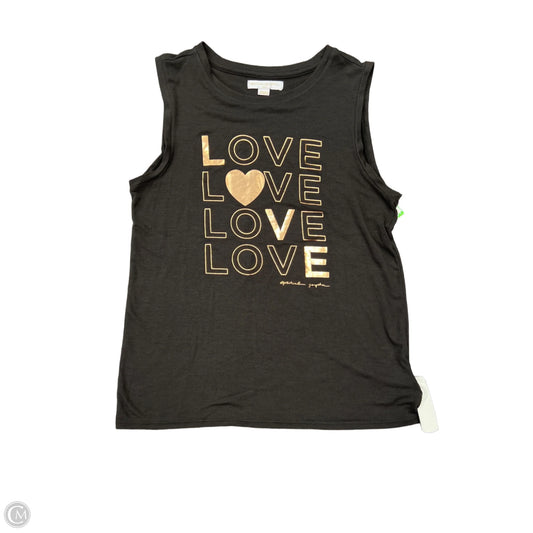Top Sleeveless By Spiritual Gangster In Black, Size: S