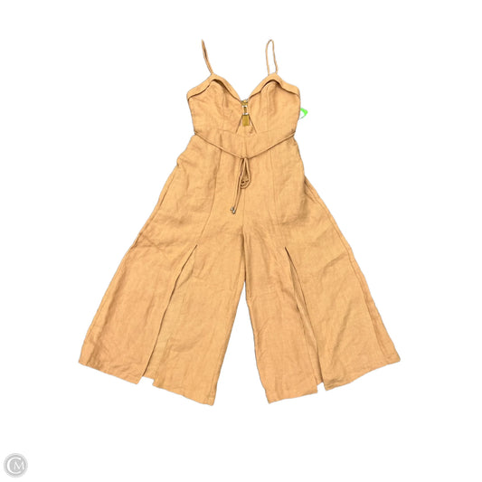 Jumpsuit By Clothes Mentor In Brown, Size: L