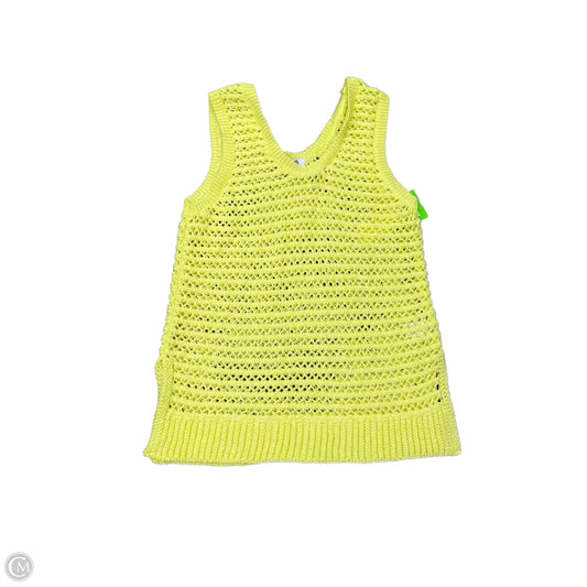 Top Sleeveless By 525 In Yellow, Size: L