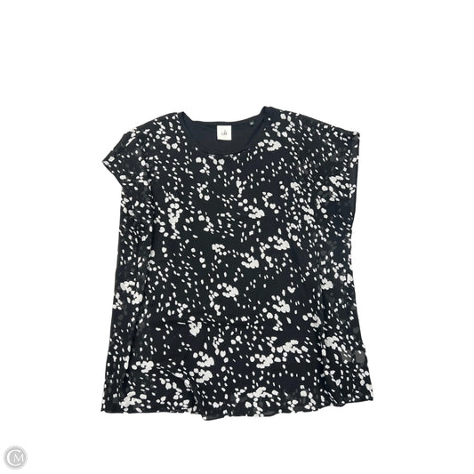 Top Sleeveless By Cabi In Black, Size: M