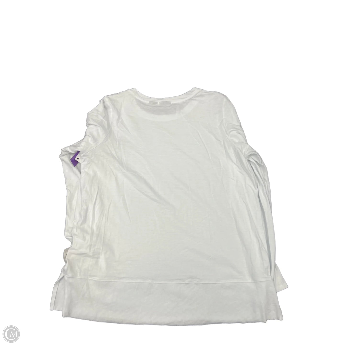 Top Long Sleeve By Rachel Zoe In White, Size: Xl
