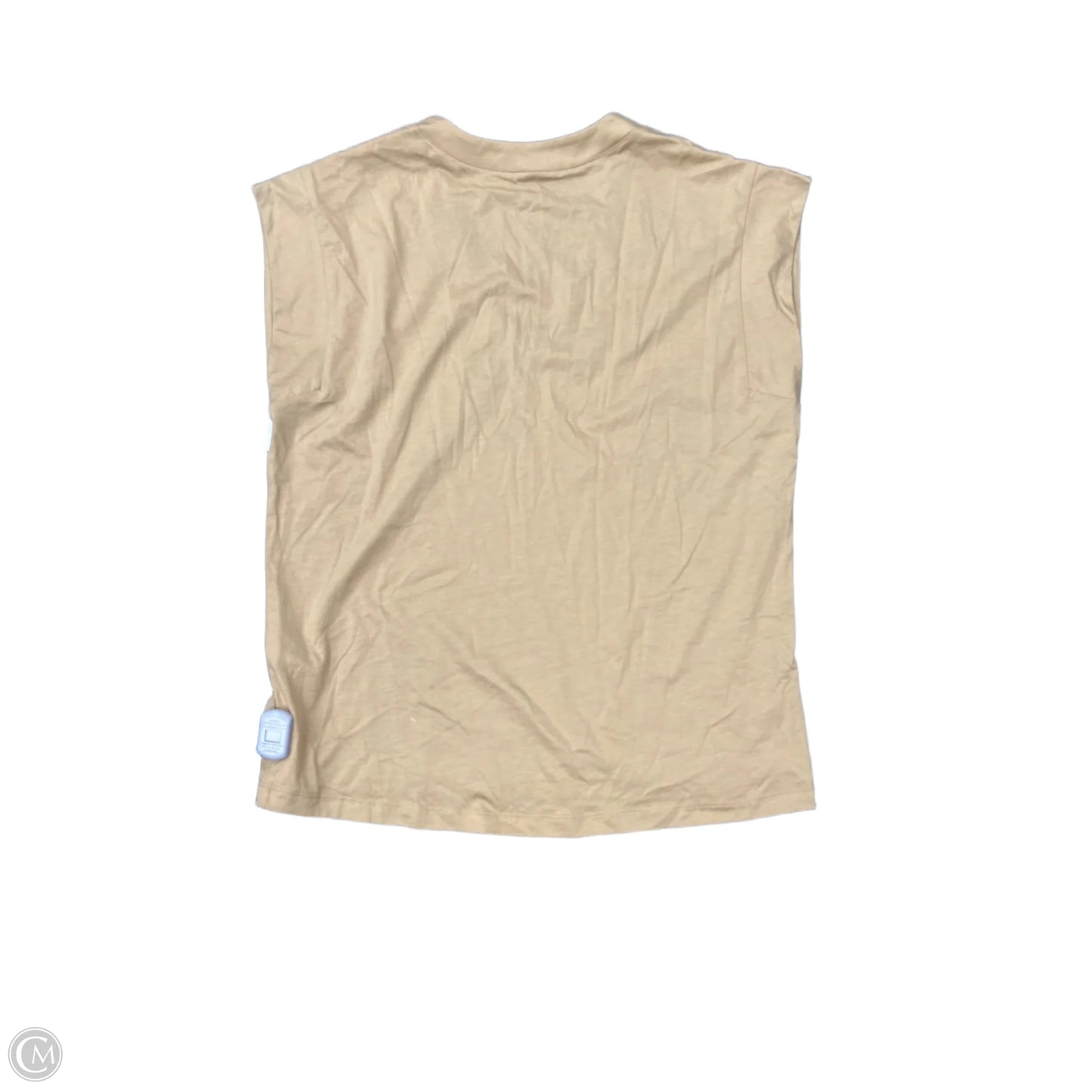 Top Sleeveless By Frame In Tan, Size: Xs