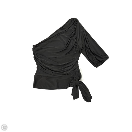 Top Long Sleeve By Evereve In Black, Size: S