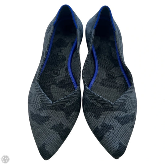 Shoes Flats By Rothys In Grey, Size: 7.5