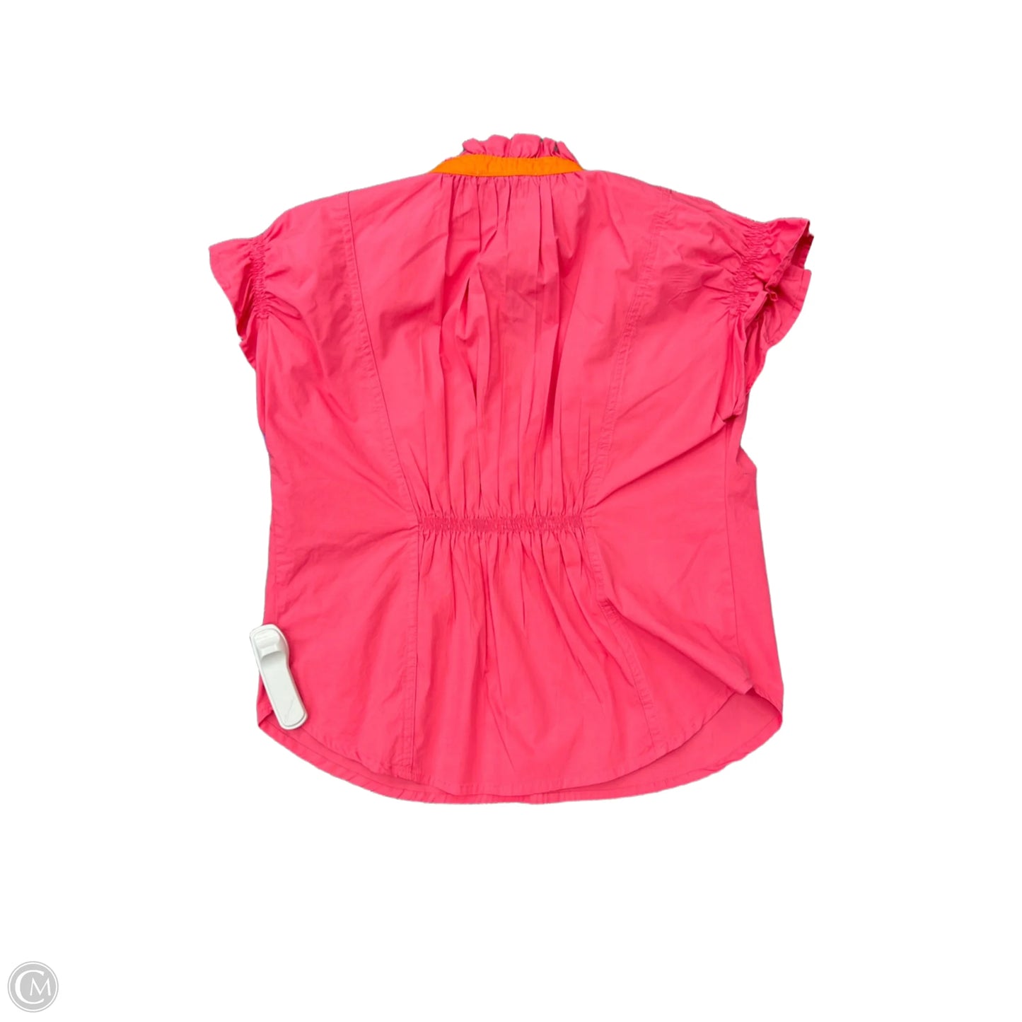 Top Short Sleeve By Thml In Pink, Size: M