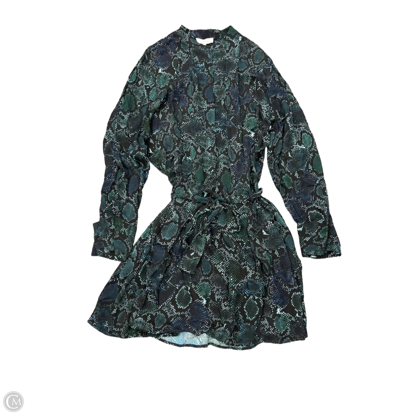 Dress Party Midi By Reiss In Snakeskin Print, Size: 12