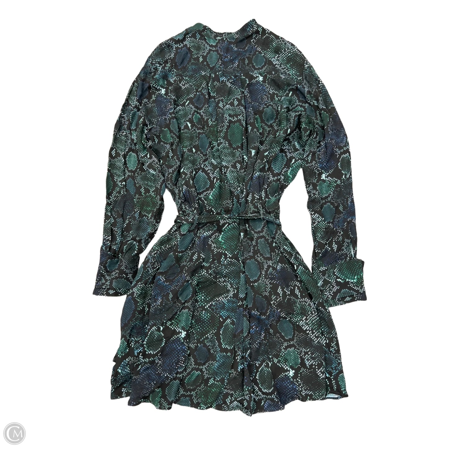 Dress Party Midi By Reiss In Snakeskin Print, Size: 12