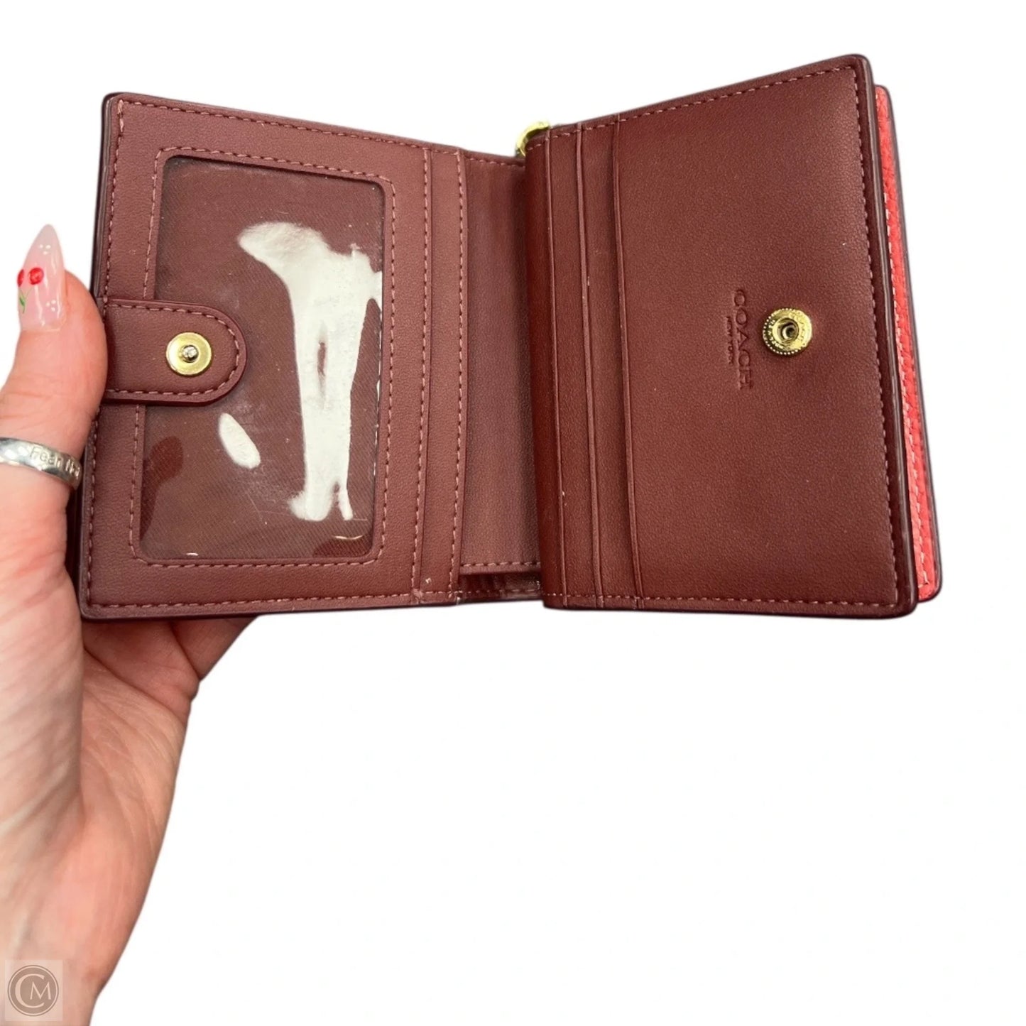 Wallet Designer By Coach, Size: Small
