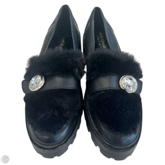 Shoes Designer By Kate Spade In Black, Size: 5.5