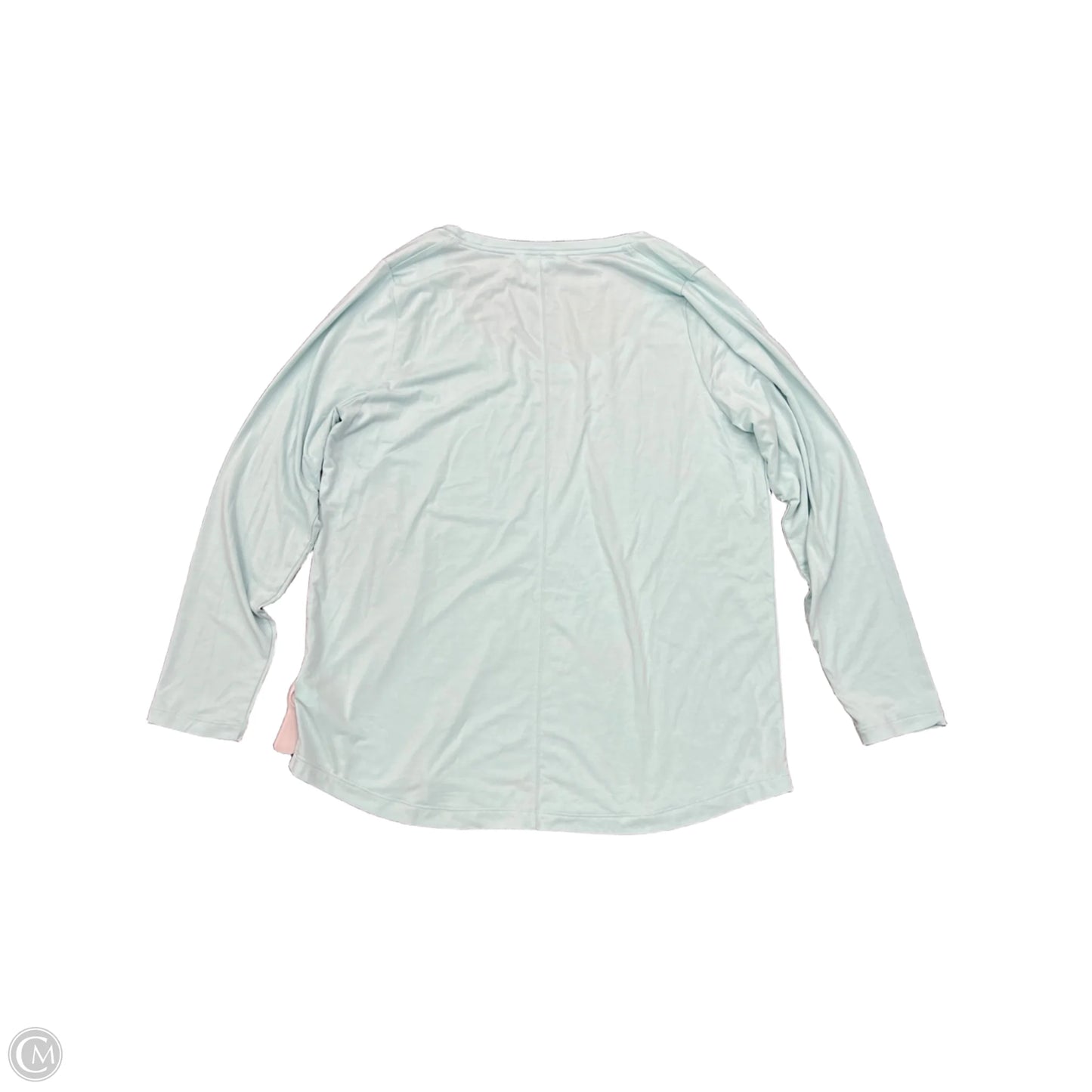 Athletic Top Long Sleeve Crewneck By Athleta In Green, Size: L