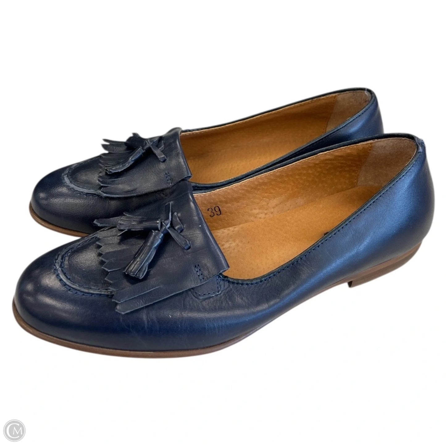 Shoes Flats By Cmb In Blue, Size: 8.5