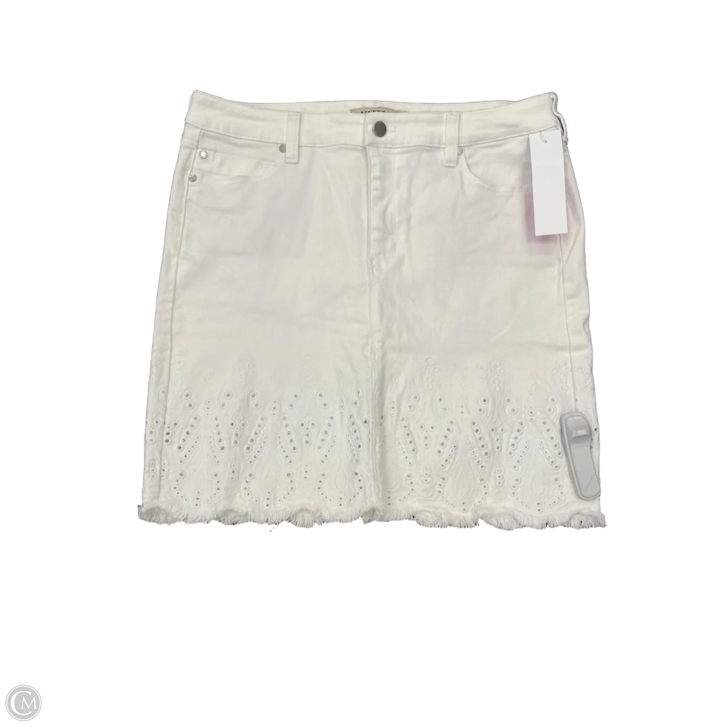Skirt Mini & Short By Liverpool In White, Size: 12