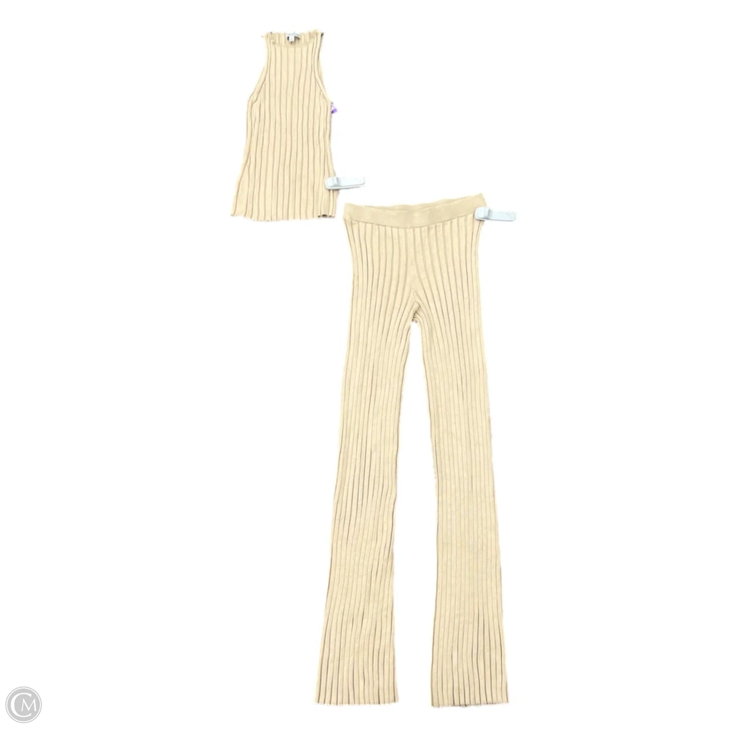 Pants Set 2pc By Cma In Tan, Size: S