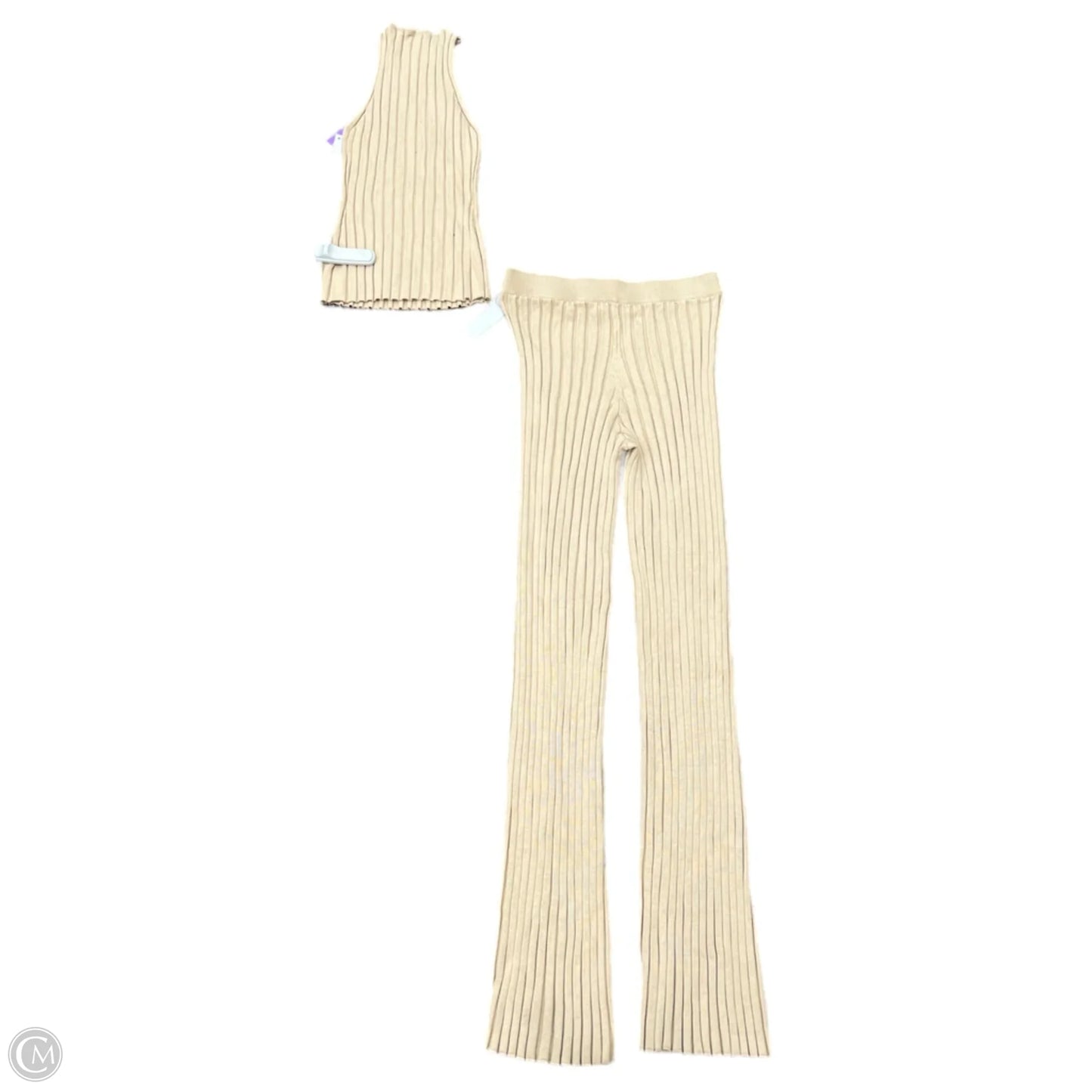 Pants Set 2pc By Cma In Tan, Size: S