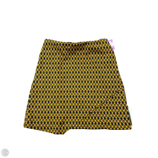 Skirt Mini & Short By Cabi In Yellow, Size: S