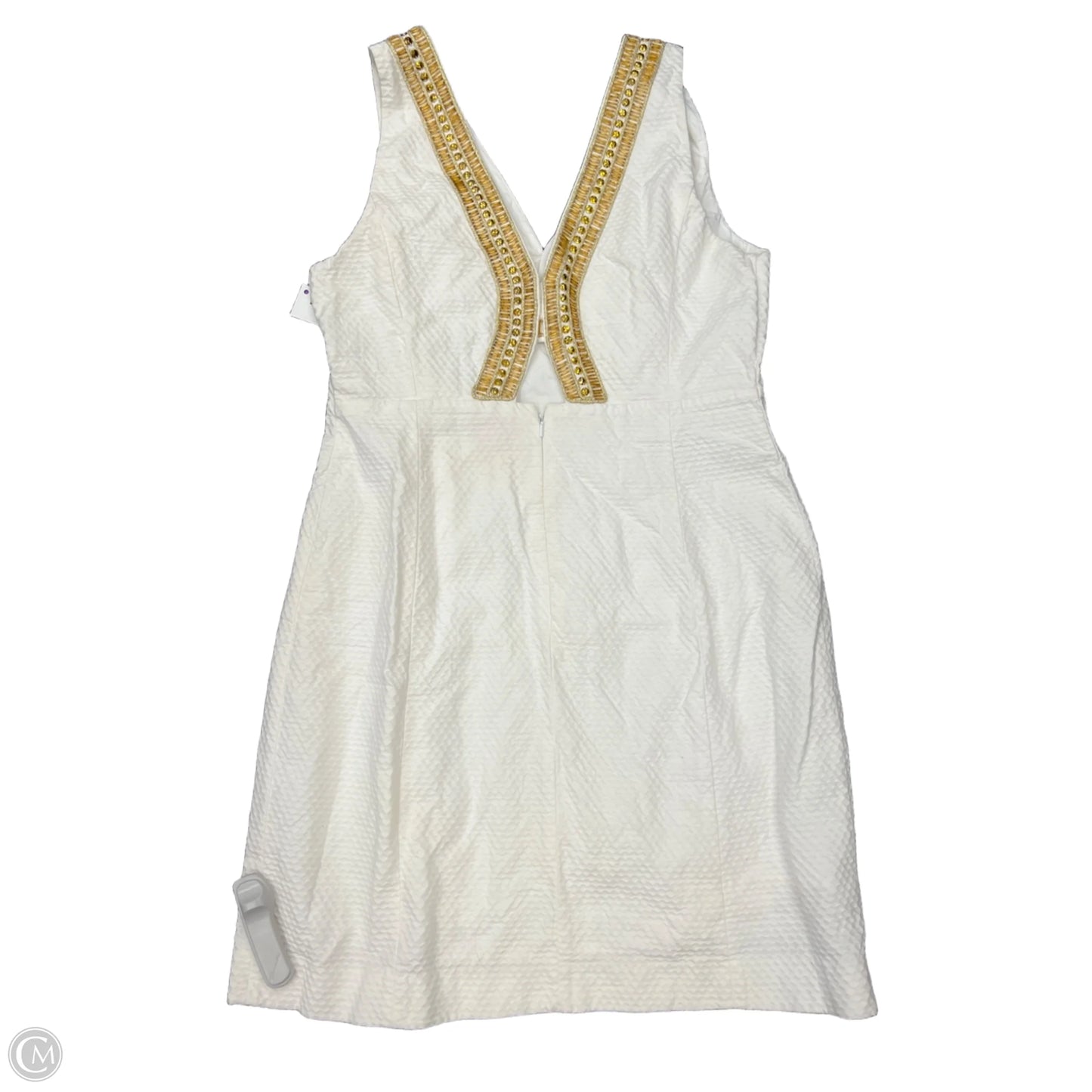 Dress Designer By Lilly Pulitzer In White, Size: 14