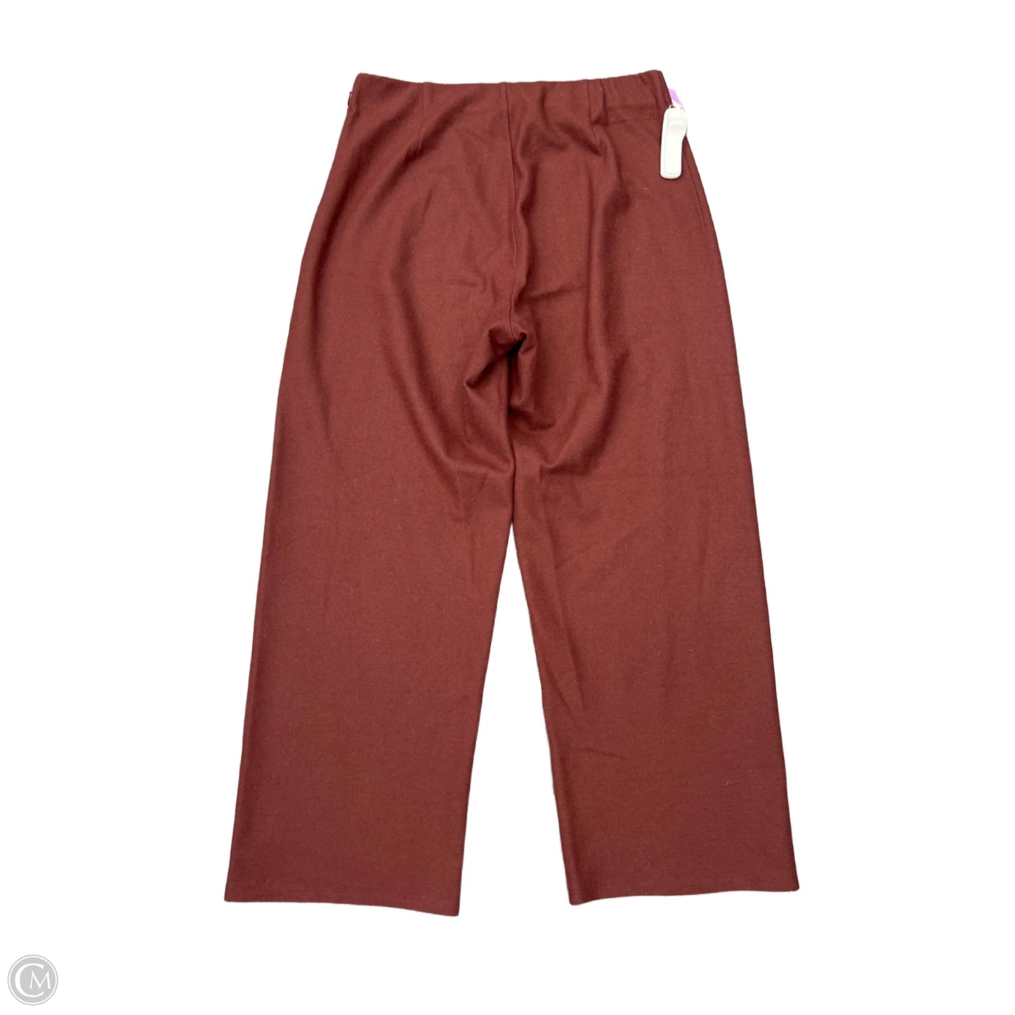 Pants Designer By Eileen Fisher In Maroon, Size: M