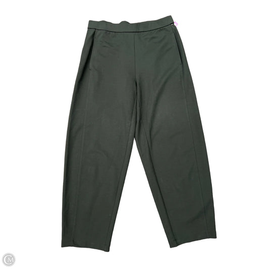 Pants Designer By Eileen Fisher In Green, Size: M