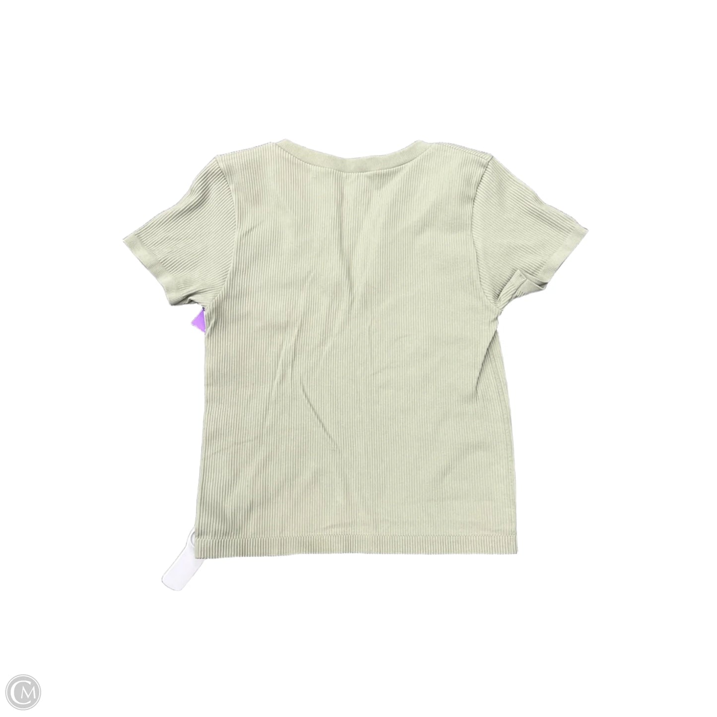Top Short Sleeve By Elodie In Green, Size: M