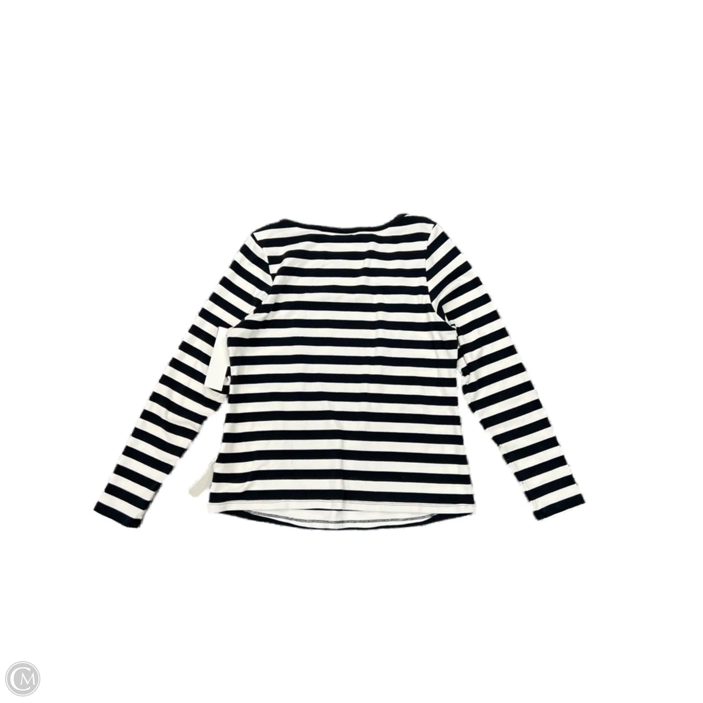 Top Long Sleeve By Maeve In Striped Pattern, Size: 1x