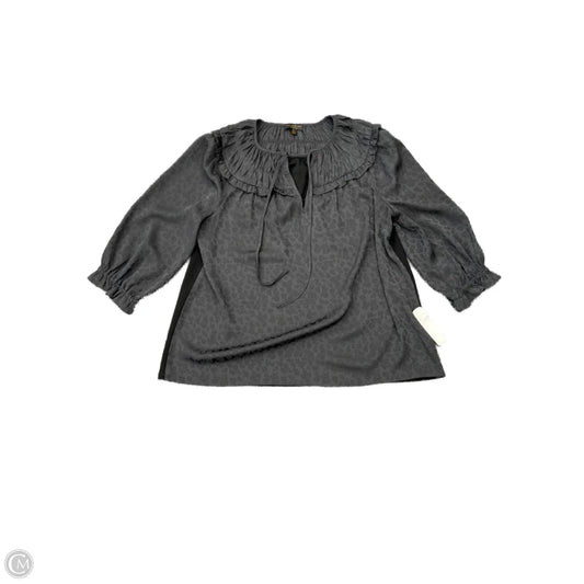 Top 3/4 Sleeve By Current Air In Green, Size: M