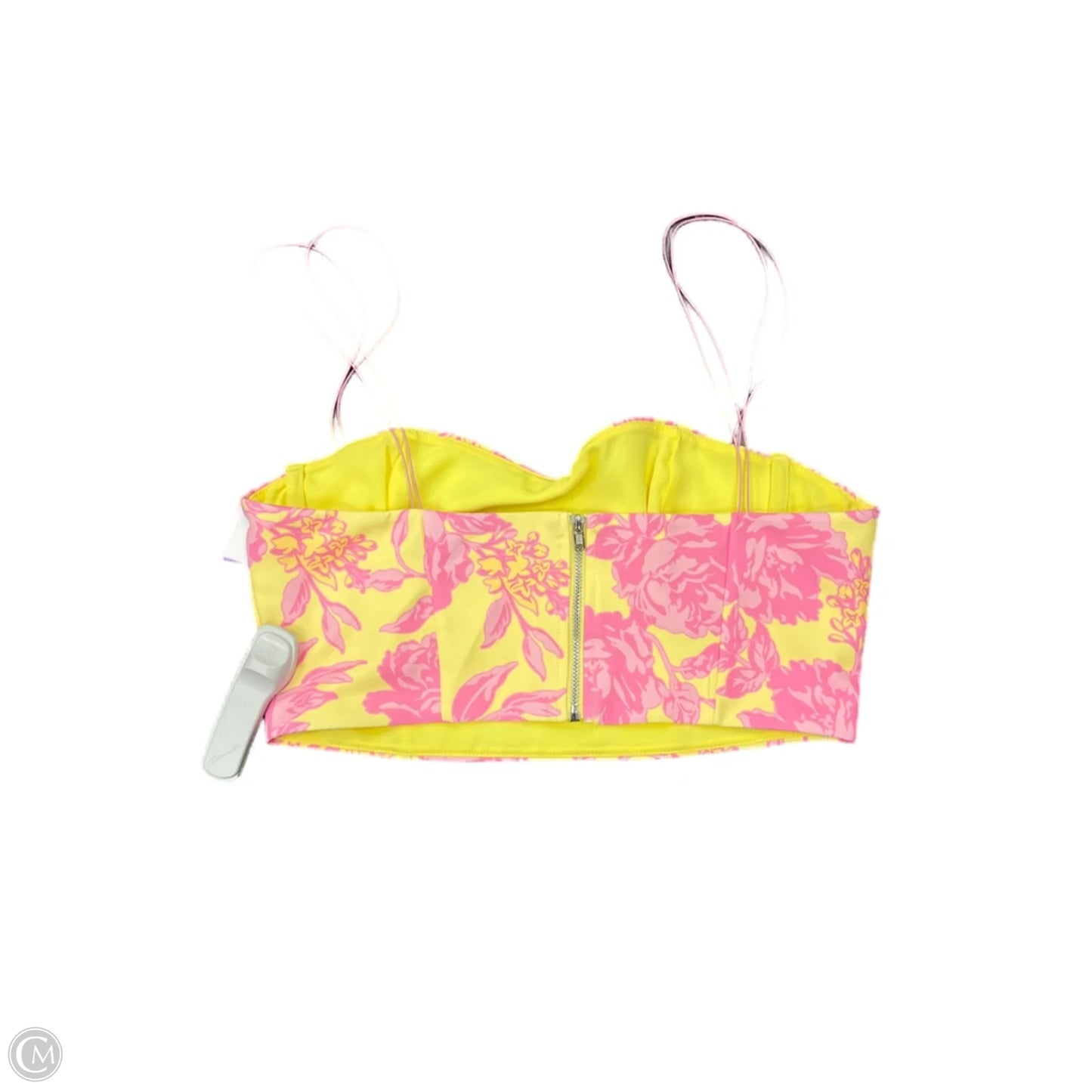 Top Sleeveless By Cma In Yellow, Size: M