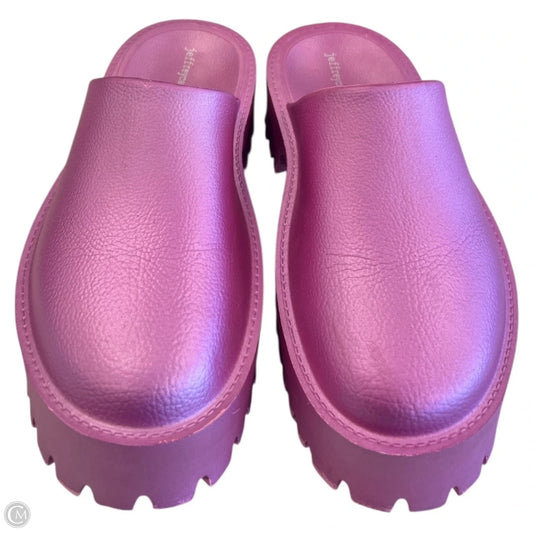 Shoes Heels Platform By Jeffery Campbell In Pink, Size: 9