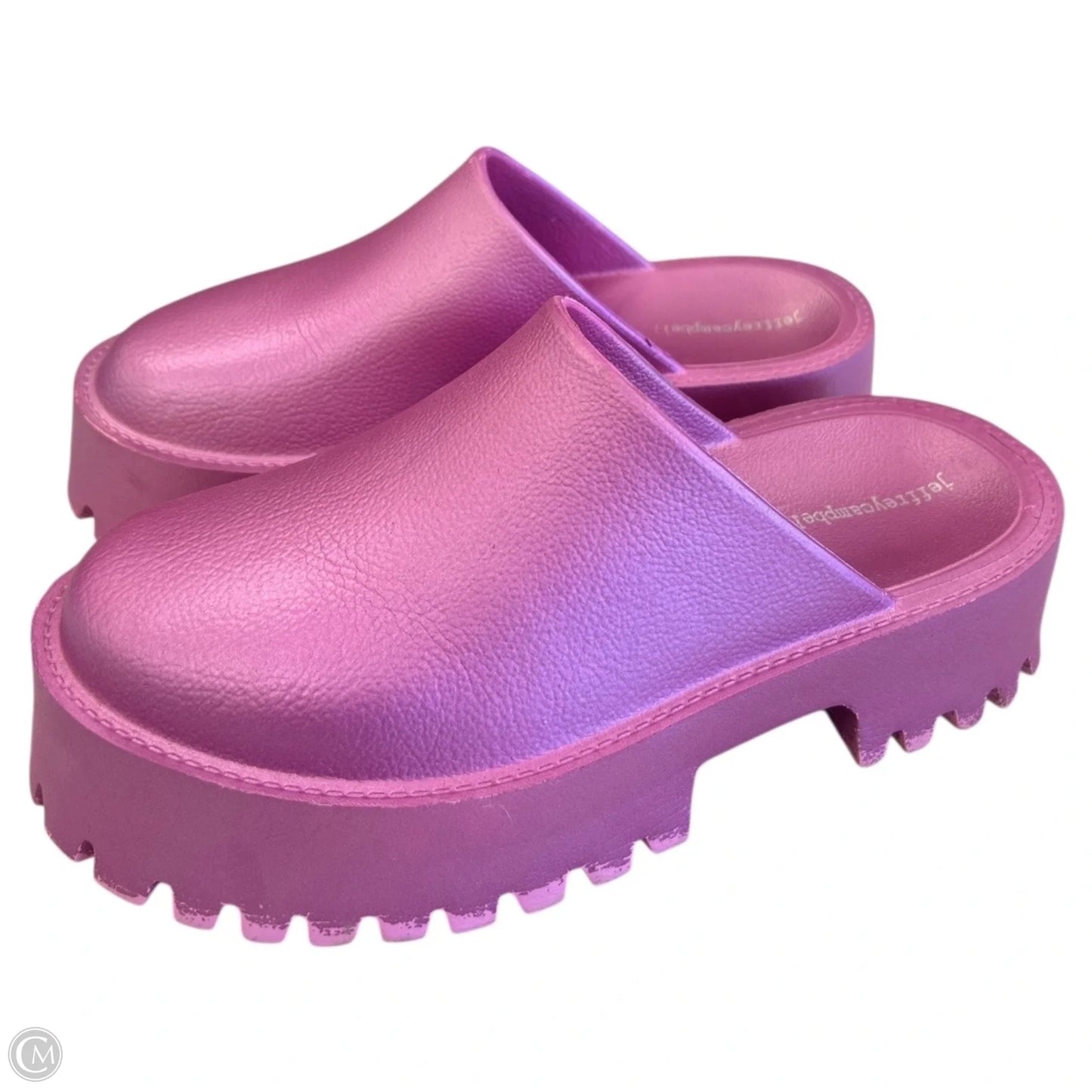 Shoes Heels Platform By Jeffery Campbell In Pink, Size: 9