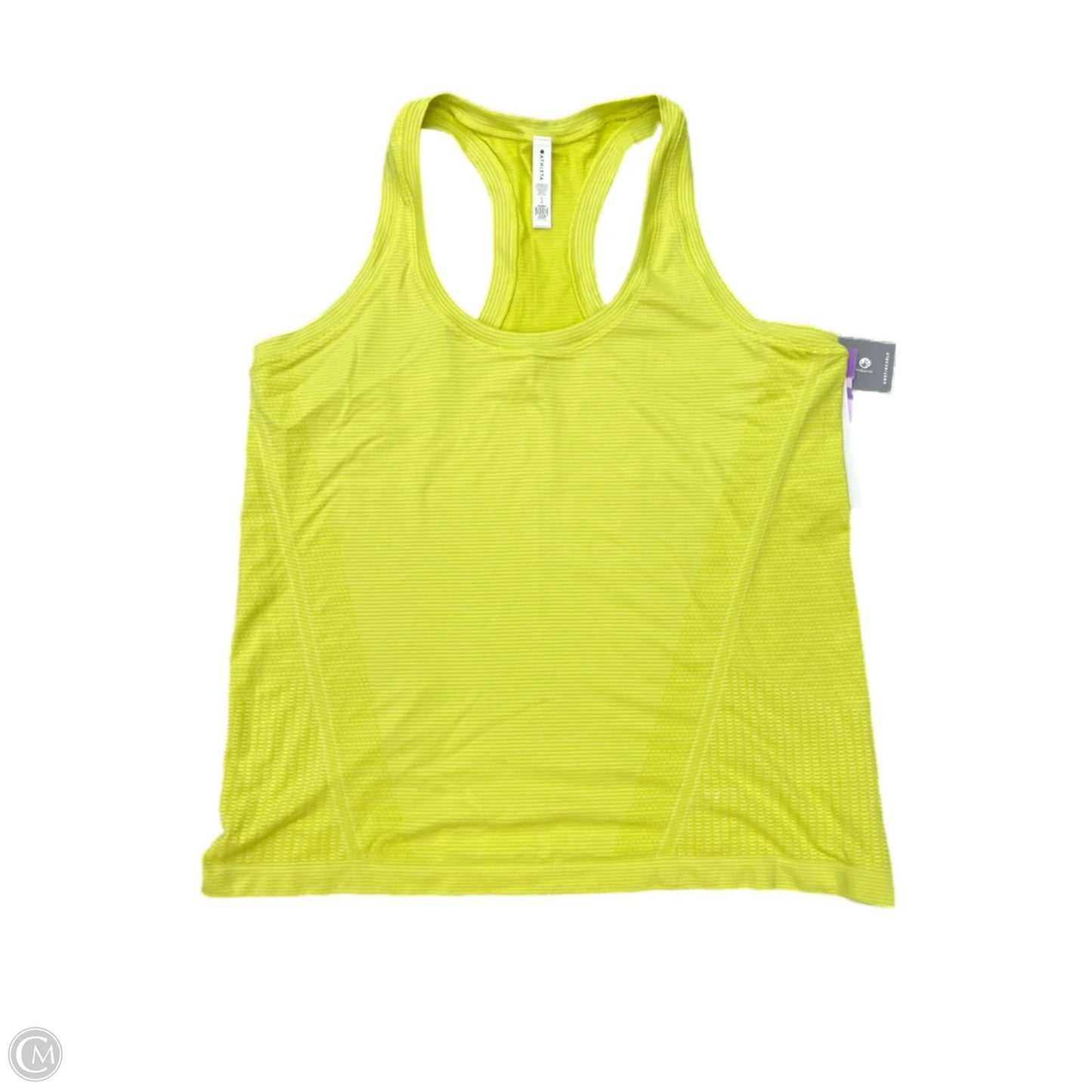 Athletic Tank Top By Athleta In Green, Size: Xl