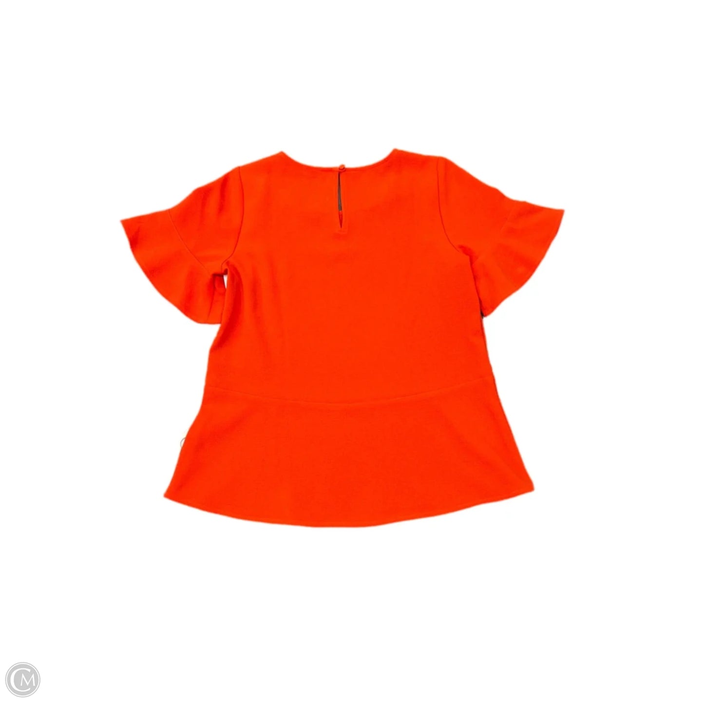 Top Short Sleeve By Madewell In Orange, Size: Xs