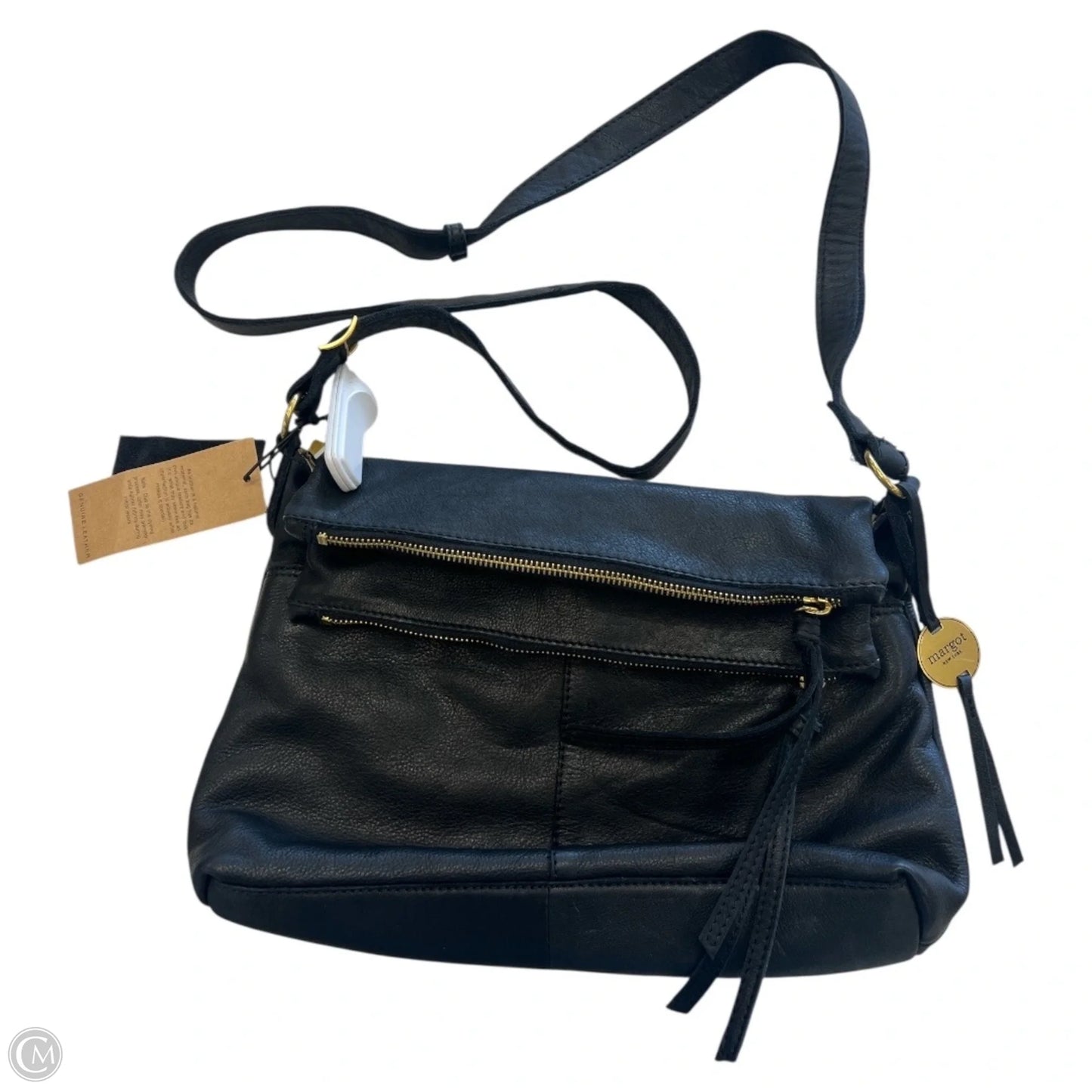 Crossbody Leather By Margot, Size: Medium