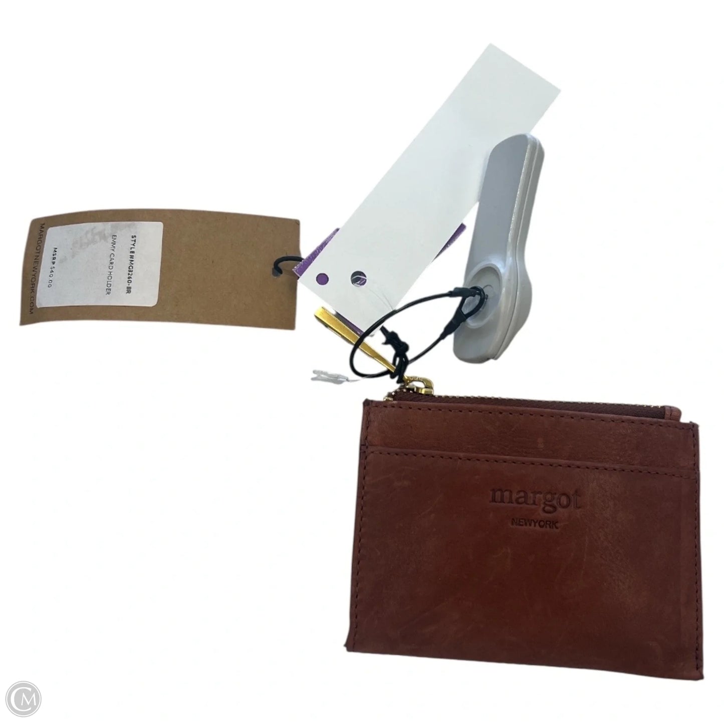 Coin Purse Leather By Margot, Size: Medium