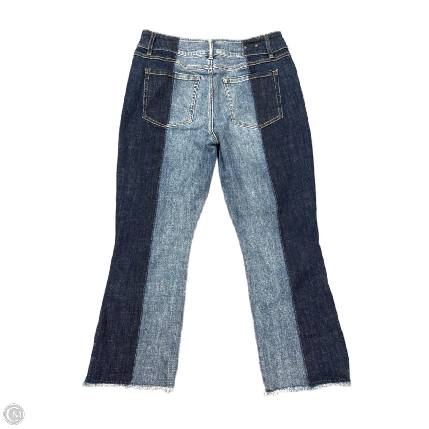 Jeans Wide Leg By Cabi In Blue, Size: 10