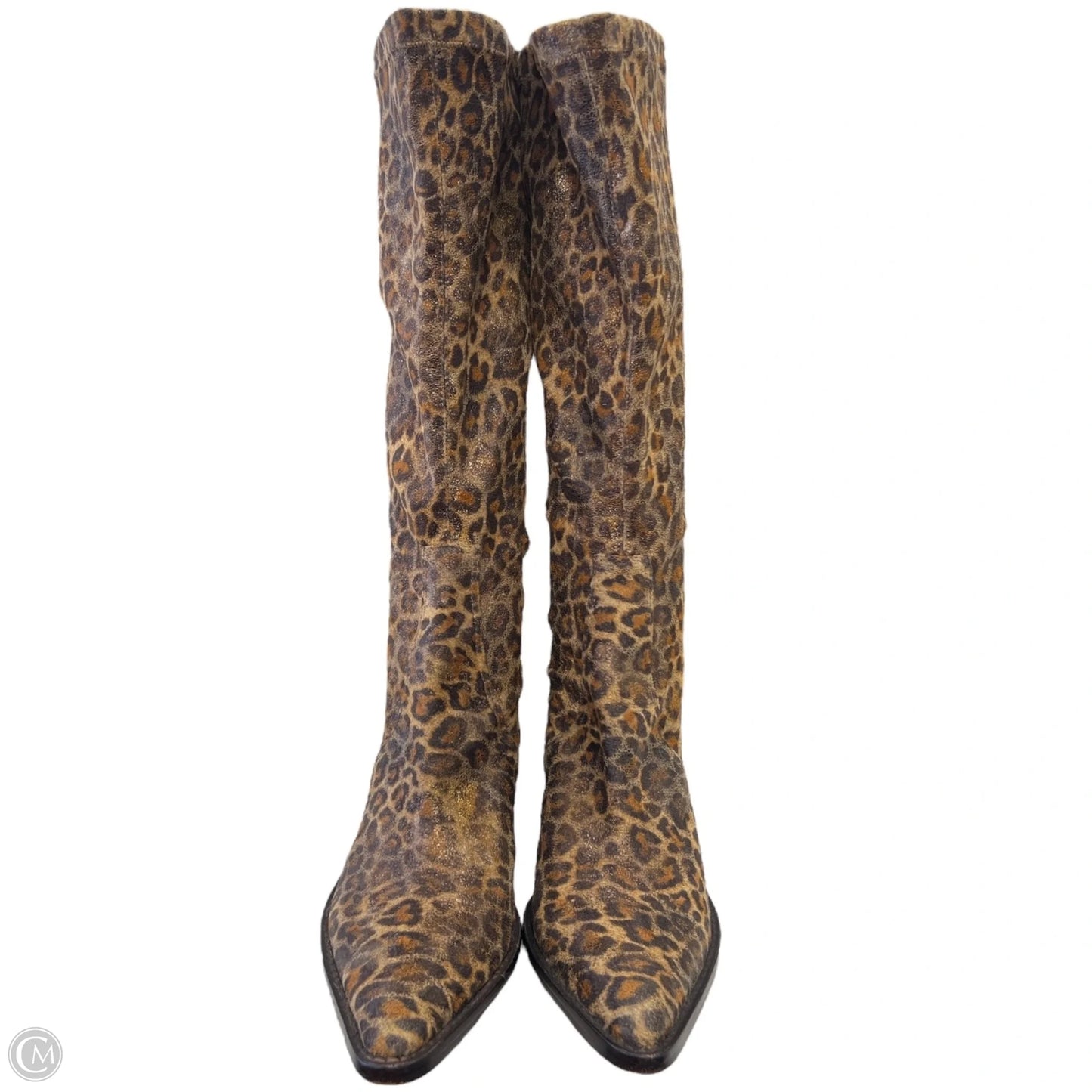 Boots Western By Donald Pliner In Animal Print, Size: 8.5