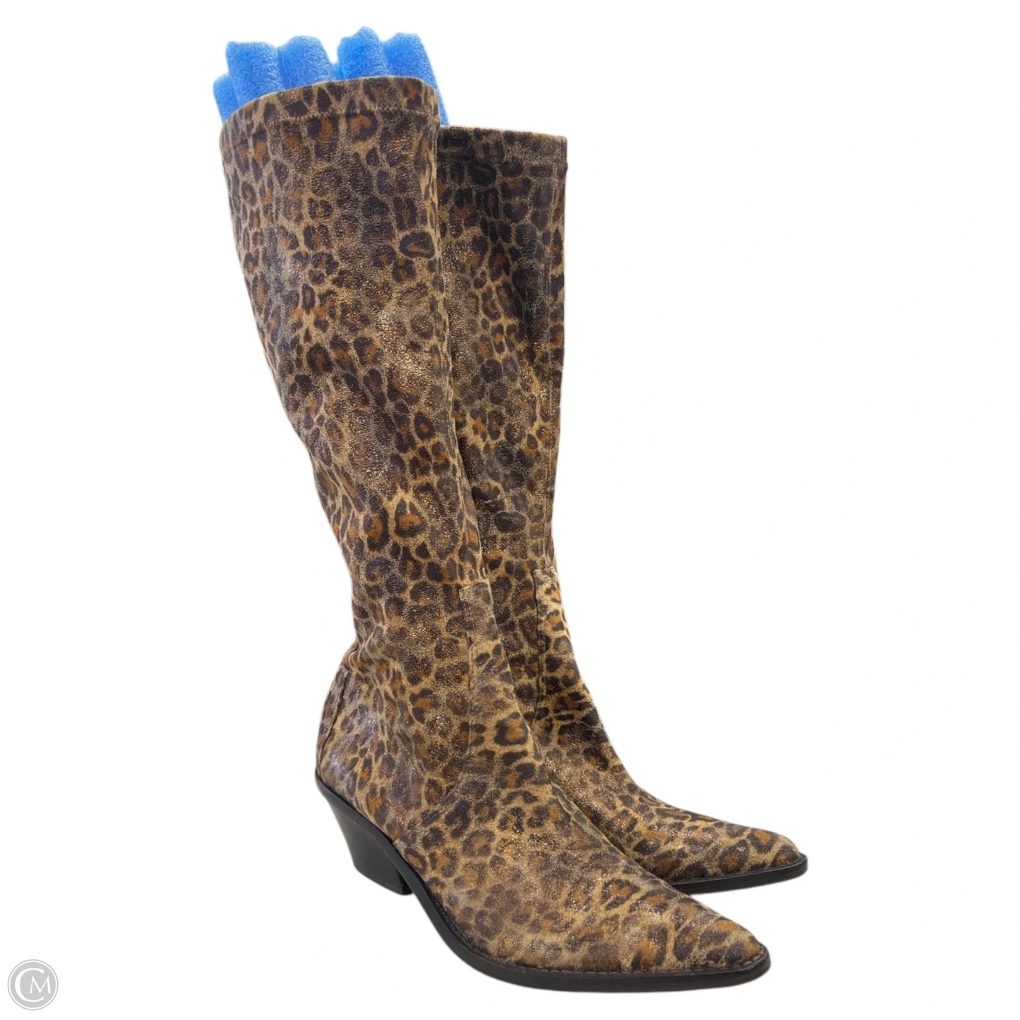 Boots Western By Donald Pliner In Animal Print, Size: 8.5